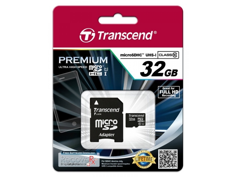 Ã¢â‚¬Â¢ 32GB microSD w/ adapter U1