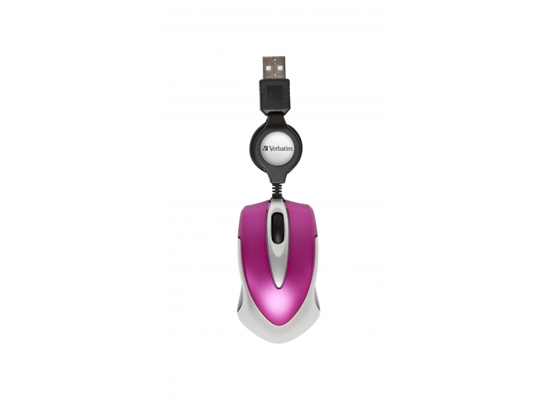 VERBATIM SOURIS GO MINI MOBILE ROSE