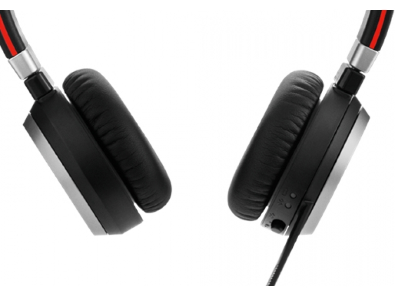 Jabra Evolve 65 MS Stereo Auricolare Con cavo e senza cavo A Padiglione Ufficio Micro-USB Bluetooth Nero