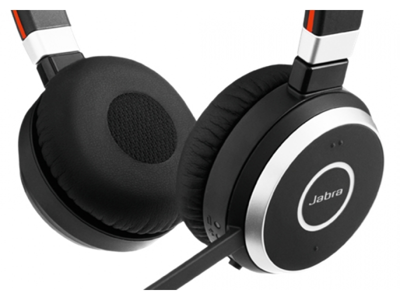 Jabra Evolve 65 MS Stereo Auricolare Con cavo e senza cavo A Padiglione Ufficio Micro-USB Bluetooth Nero