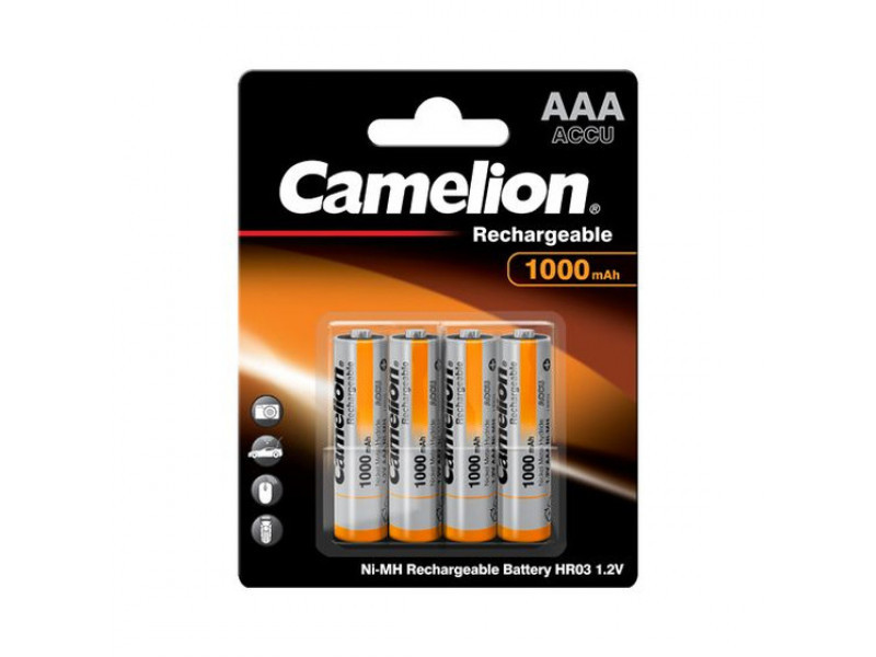 Batteria Camelion AAA Micro 1000mAH (4 pezzi)