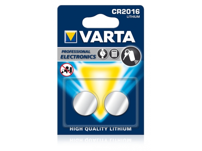 Batterietechnologie Lithium Batteriespannung 3 V Batteriekapazitt 90 mAh Retail Blister (2-Pack)