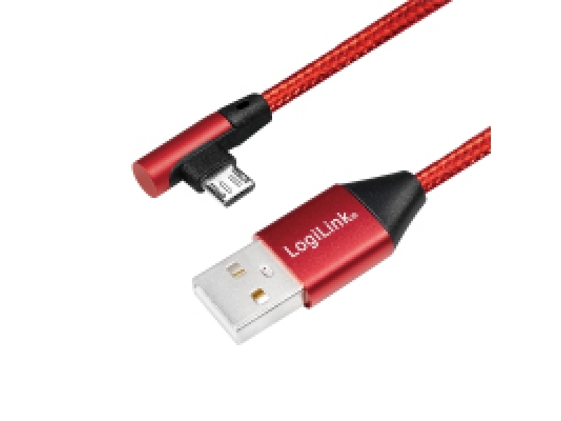 Connettore LogiLink USB 2.0 da 2.0 a USB-B (angolato a 90Ã‚Â°) 1,0 m CU0150