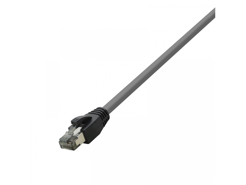 Cavo patch Logilink Premium Cat.8.1 grigio chiaro 1,00 m CQ8032S