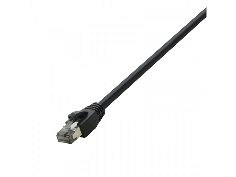 Cavo patch Logilink Premium Cat.8.1 nero 0,50 m CQ8023S