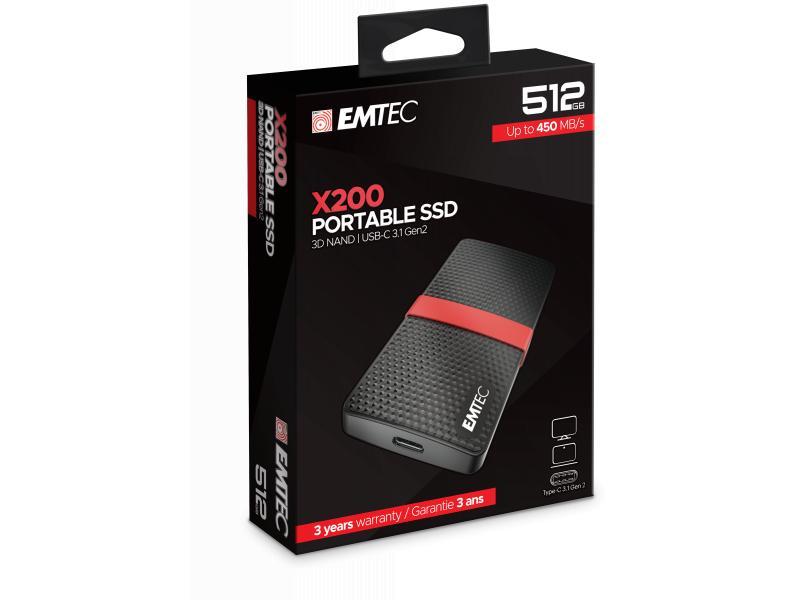 SSD PORTATILE X200 512GB