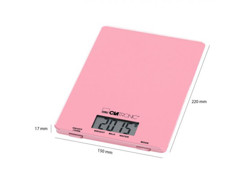 Bilancia da cucina Clatronic KW 3626 Rosa