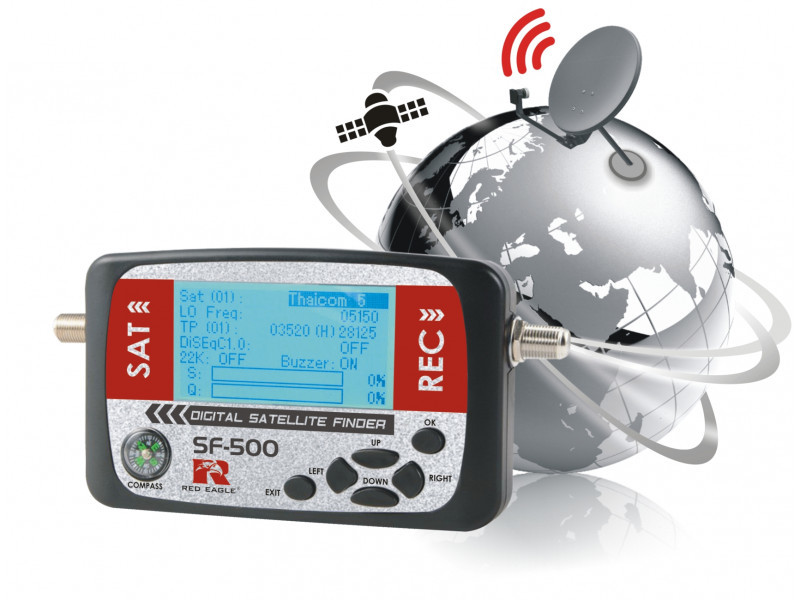 Red Eagle TV-SAT DVB-S DVB-S2 Digital Satellite Finder SF-500