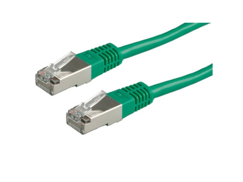 Value Cat6, 0.5m cavo di rete Verde 0,5 m S/FTP [S-STP] (Value CAT6 S/FTP CU Ethernet Cable Green 0.5m)