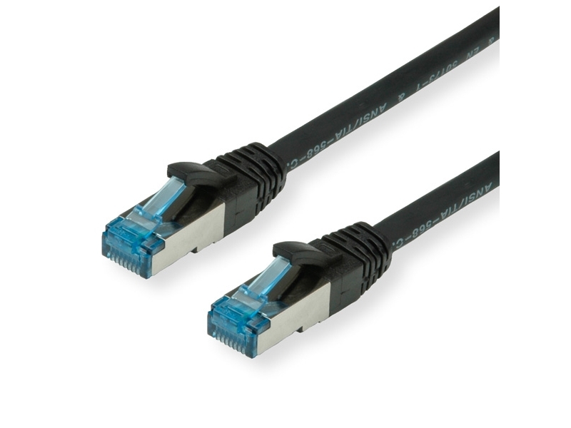 VALUE S FTP Patchkabel Kat6a schwarz 1m 21.99.1961