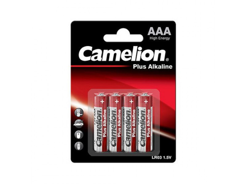 Batteria Camelion Alkaline LR03 Micro AAA (4 pz.)