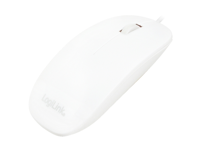LogiLink Mouse USB Optical Scroll 1000 dpi bianco ID0062