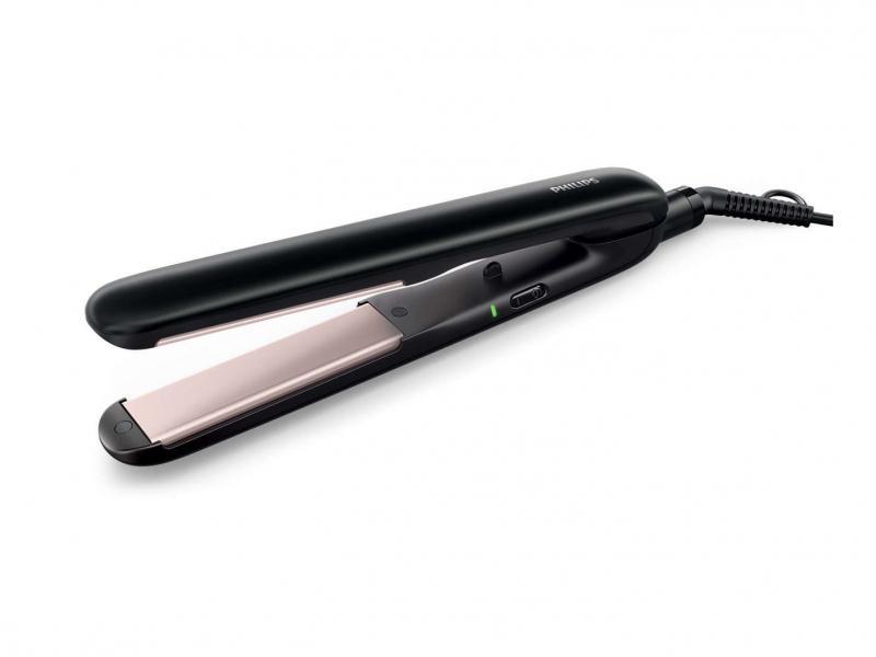 Philips Essential HP8321/00 messa in piega Piastra per capelli Caldo Nero 1,8 m