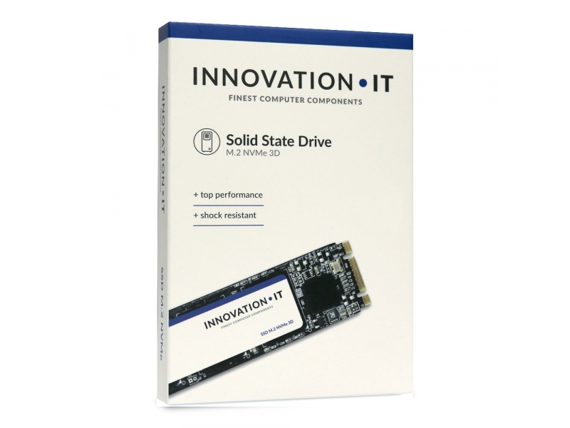 Innovation IT 00-256111 drives allo stato solido M.2 256 GB PCI Express 3D TLC NVMe (InnovationIT SSD M.2 [2280] 256GB NVMe bul