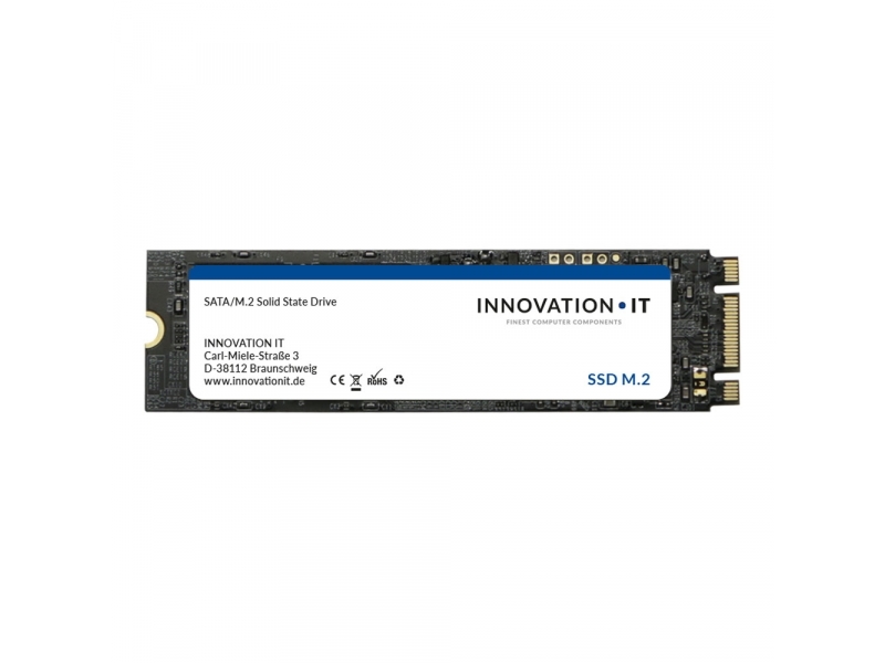 Innovation IT 00-256555 drives allo stato solido M.2 256 GB SATA 3D TLC (InnovationIT SSD M.2 2280 256GB SATA3 Bulk)