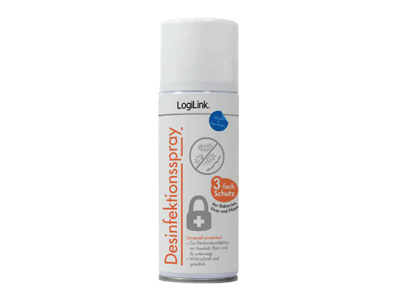 LogiLink spray disinfettante per superfici 200ml (RP0018)