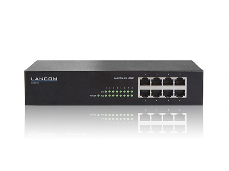 GS-1108P PoE+ Switch