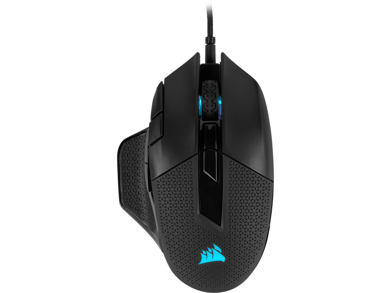 Corsair Nightsword RGB mouse Mano destra USB tipo A Ottico 18000 DPI (CORSAIR NIGHTSWORD RGB TUNABLE MOUSE)