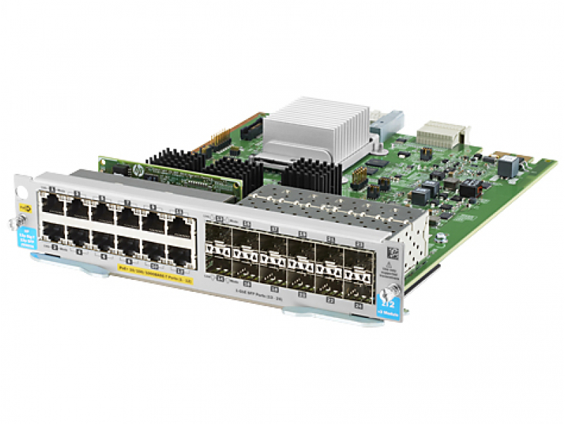 Eweiterungsmodul fr zl-SwitchAnschlsse 12x Gigabit SFP PoE 12-port 1GbE SFP