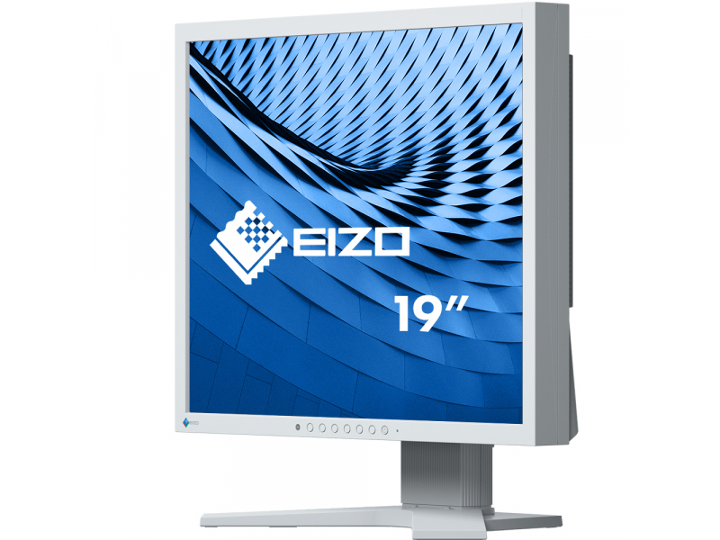 EIZO FlexScan S1934H-GY LED display 483 cm (19") 1280 x 1024 Pixel SXGA Grigio