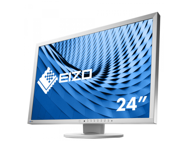 EIZO FlexScan EV2430-GY LED display 612 cm (24.1") 1920 x 1200 Pixel WUXGA Grigio