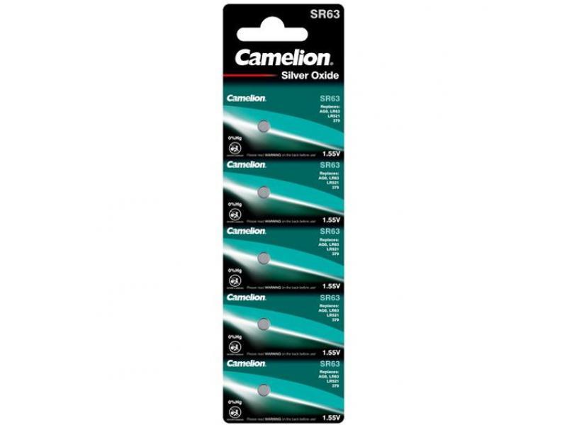 Batteria Camelion SR63 Ossido d'argento (5 pezzi)