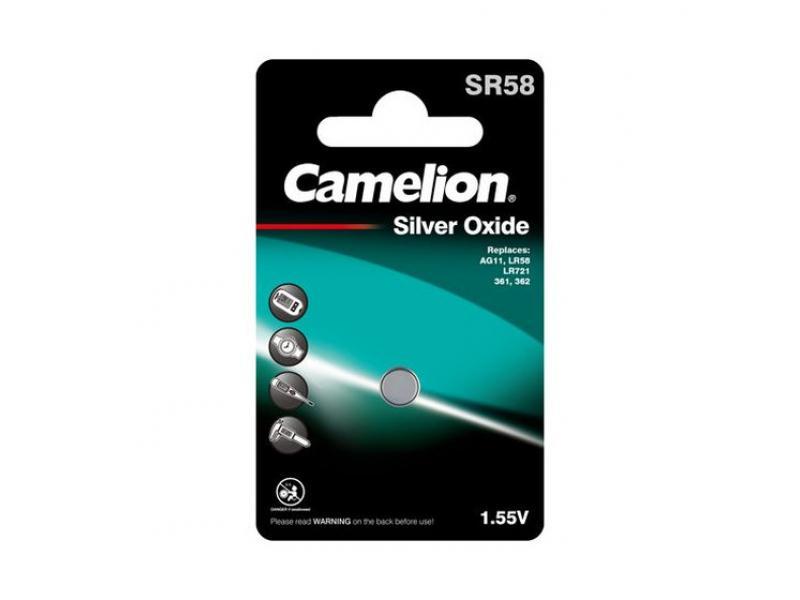 Batteria Camelion SR58 Ossido d'argento (1 pezzo)