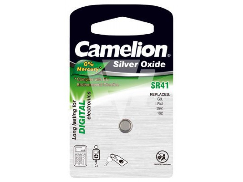 Batteria Camelion SR41 Ossido d'argento (1 pezzo)
