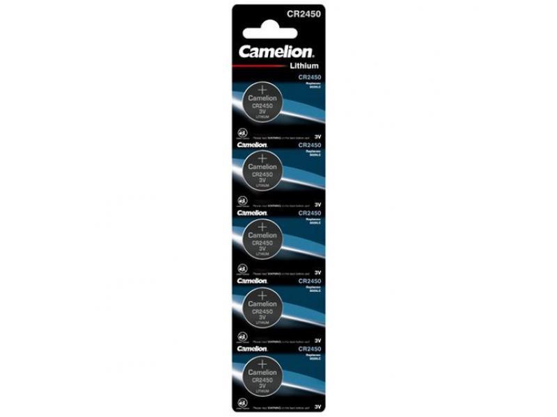 Batteria Camelion CR2450 Litio (5 pz.)