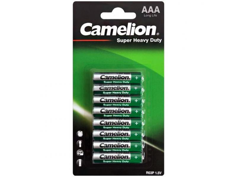 Batteria Camelion Super Heavy Duty Green R03 Micro AAA (8 pz.)