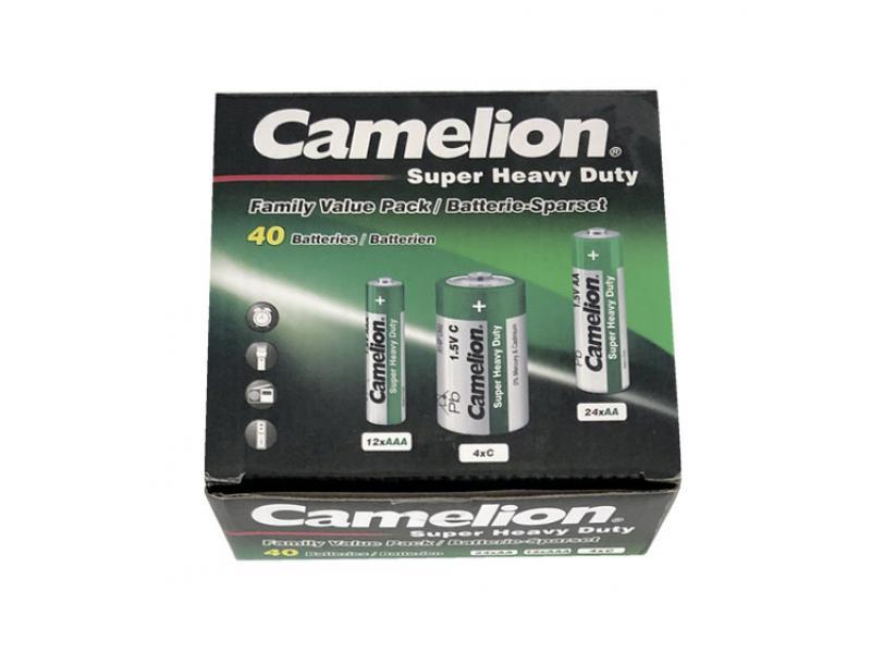 Batteria Camelion Super Heavy Duty FPG-GB40 Box (40 pz.)