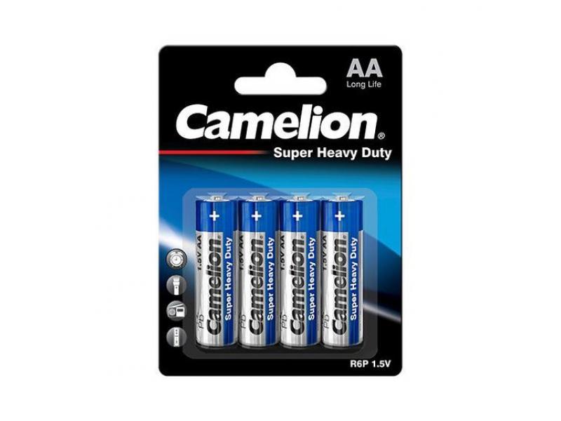 Batteria Camelion Super Heavy Duty Blue LR6 Mignon AA (4 pz.)