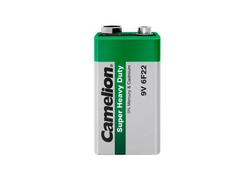 Batteria Camelion Super Heavy Duty Green 9V Block 6F22 (1 pz.)