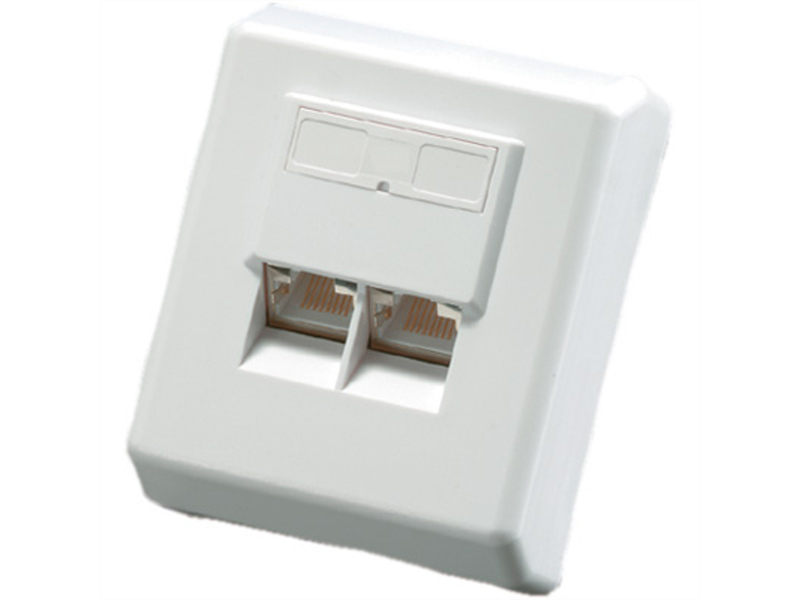Superficie scatola e scatola da incasso Cat6 74272-SET