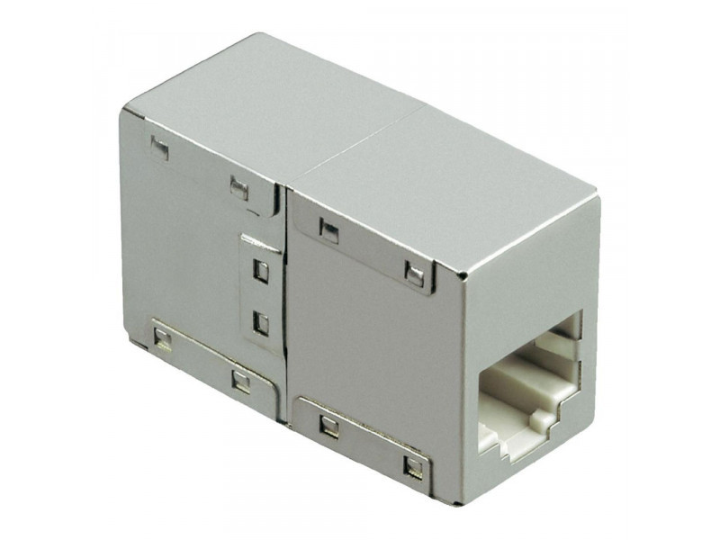 Giunto modulare RJ45 CAT6 bombato 75006-MS