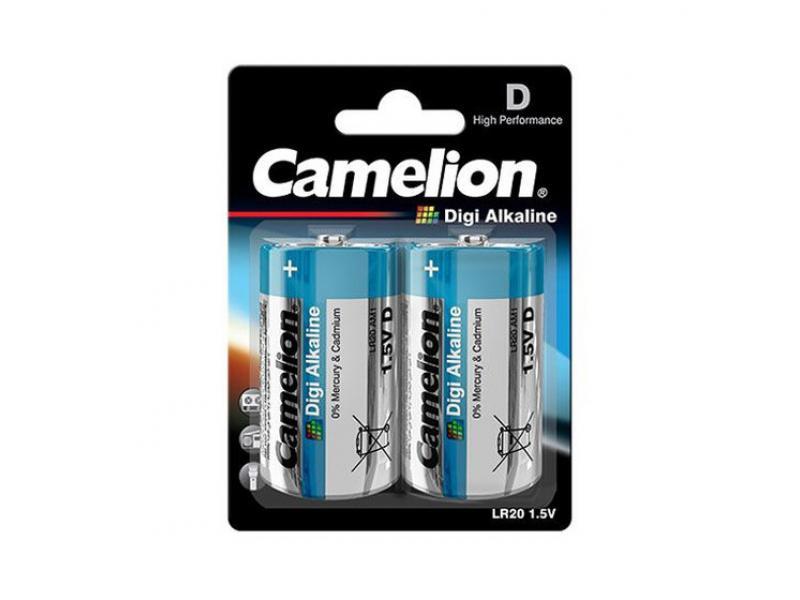 Batteria Camelion Digi Alkaline Mono D LR20 (2 pz.)