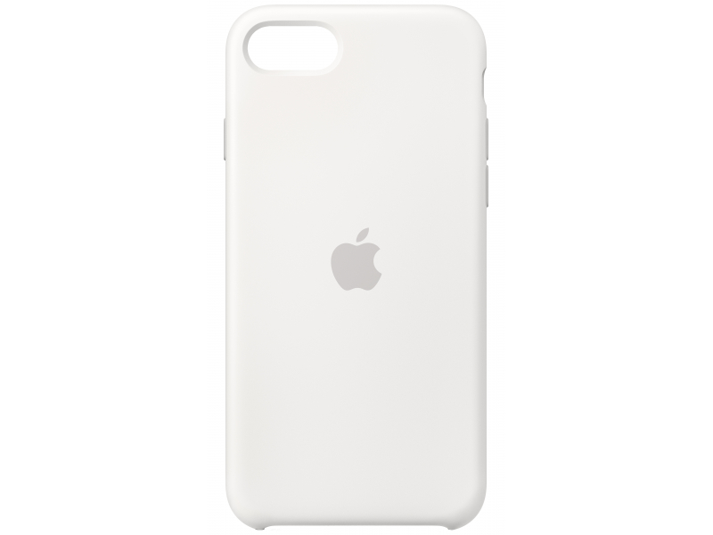 Custodia Apple in silicone tramite iPhone SE - Bianco (Custodia in silicone iPhone SE - Bianco)