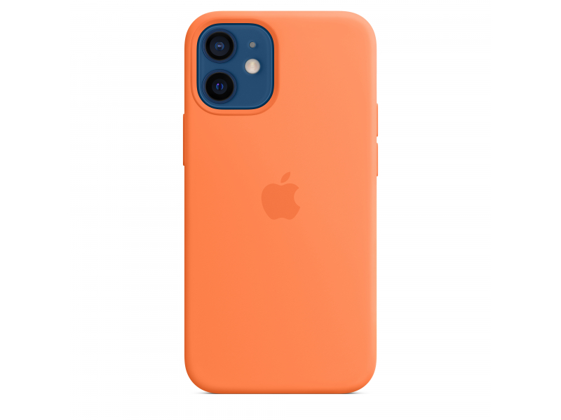 iPhone 12 mini Silicone Case with MagSafe - Kumquat