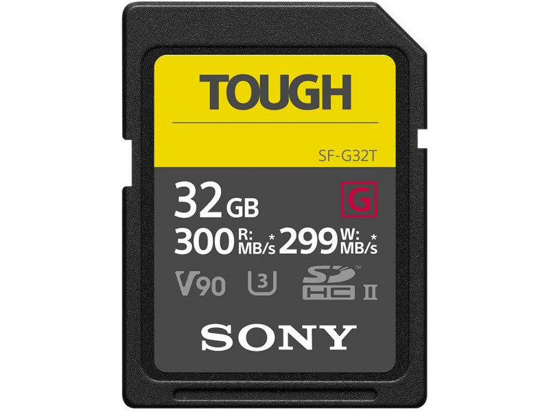 Sony SF-G32T/T1 memoria flash 32 GB SDXC UHS-II Classe 10