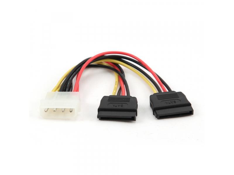 Cavo di alimentazione CableXpert 2 Serial ATA da 15 cm CC-SATA-PSY