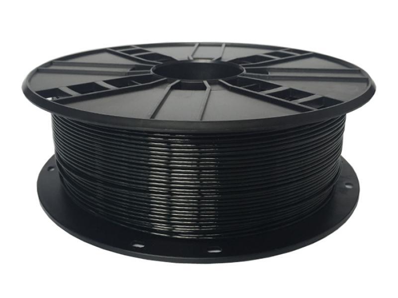 Gembird 3DP-PETG1.75-01-BK materiale di stampa 3D Polietilene Tereftalato Glicole [PETG] Nero 1,45 kg (Gembird - sort - PETG fi