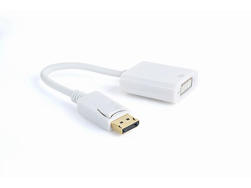 Adattatore CableXpert da DisplayPort a DVI A-DPM-DVIF-002-W