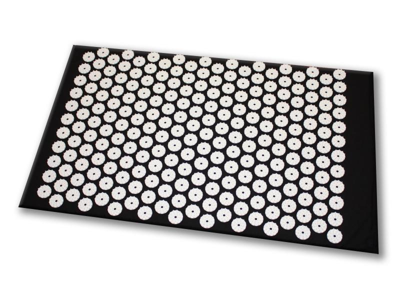 Tappetino per digitopressione Shanti / tappetino per unghie (65 x 41 cm, nero)
