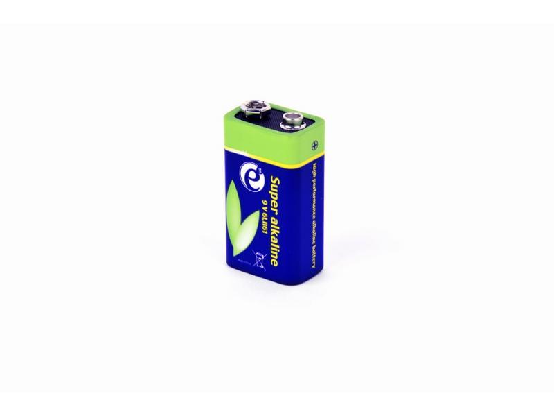 Blister batterie alcaline EnerGenie 9V 6LR61 EG-BA-6LR61-01