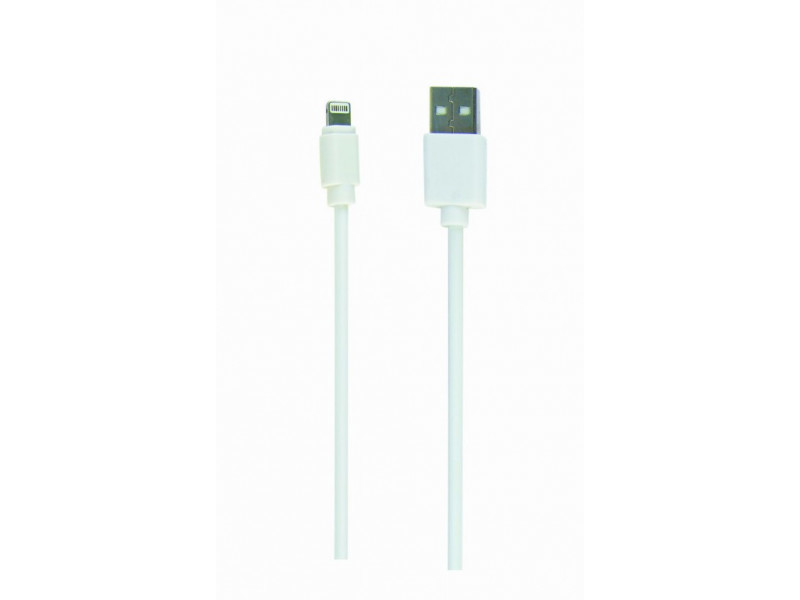 Cavo di ricarica CableXpert a 8 pin 1 m CC-USB2-AMLM-W-1M