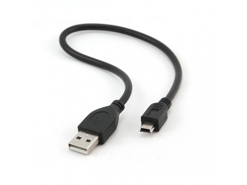 CableXpert Mini cavo USB 2.0 con spina A 17:00 30 cm CCP-USB2-AM5P-1