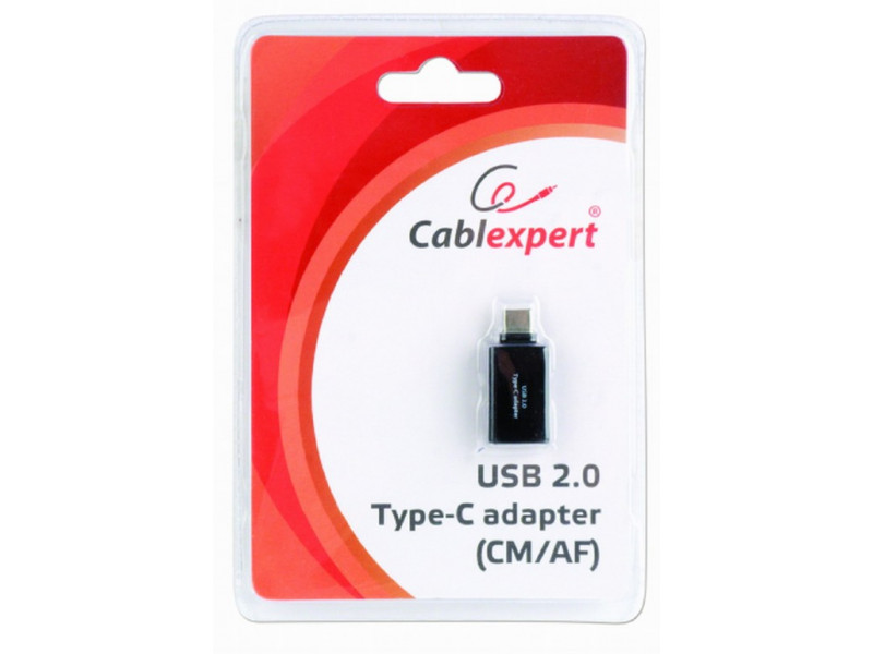 Adattatore USB 2.0 tipo C CableXpert (CM/AF) A-USB2-CMAF-01