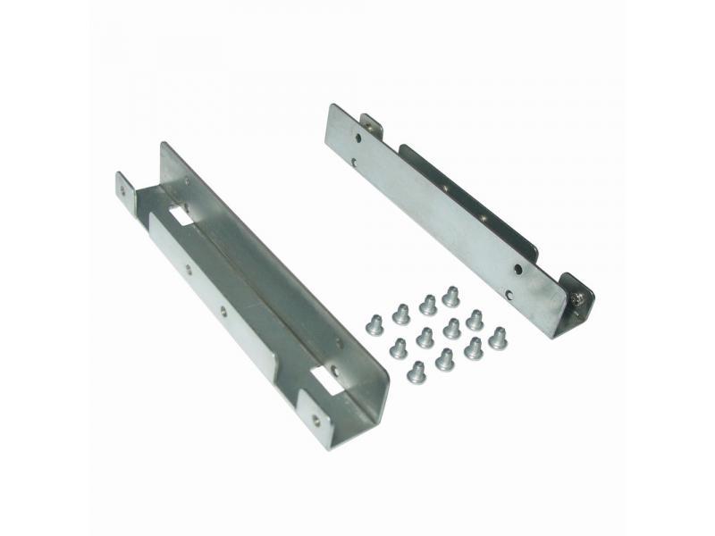 Gembird Telaio di montaggio in metallo per 2 unità SSD da 2,5 a 3,5 bay MF-3221
