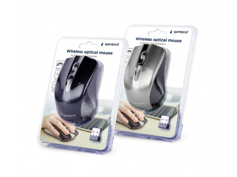 Gembird Mouse ottico wireless colori misti MUSW-4B-04-MX
