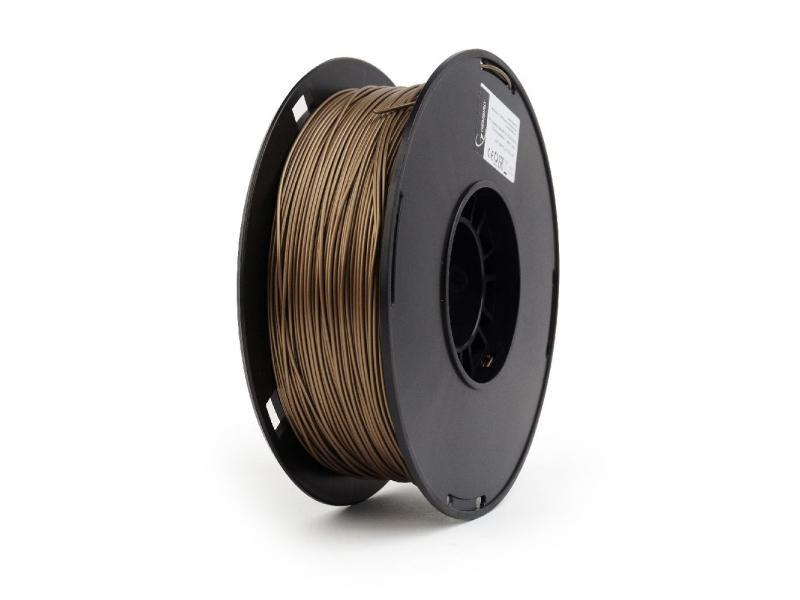 Gembird PLA-PLUS filamento metallo color oro 1.75 mm 1 kg 3DP-PLA 1.75-02-GL